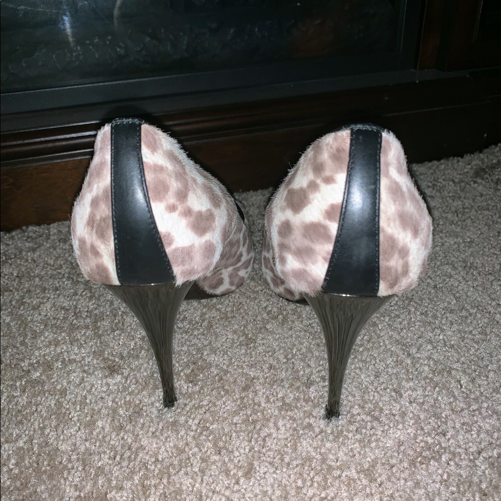 Giuseppe Zanottileopard Print Open Toe - image 7